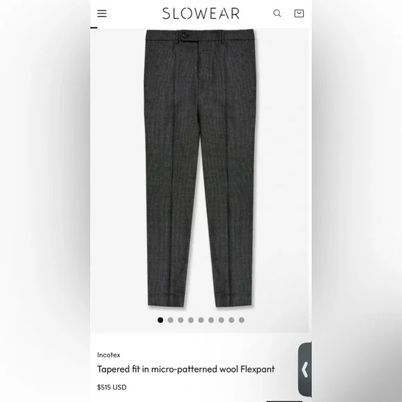 Incotex Men's Dress Pants
